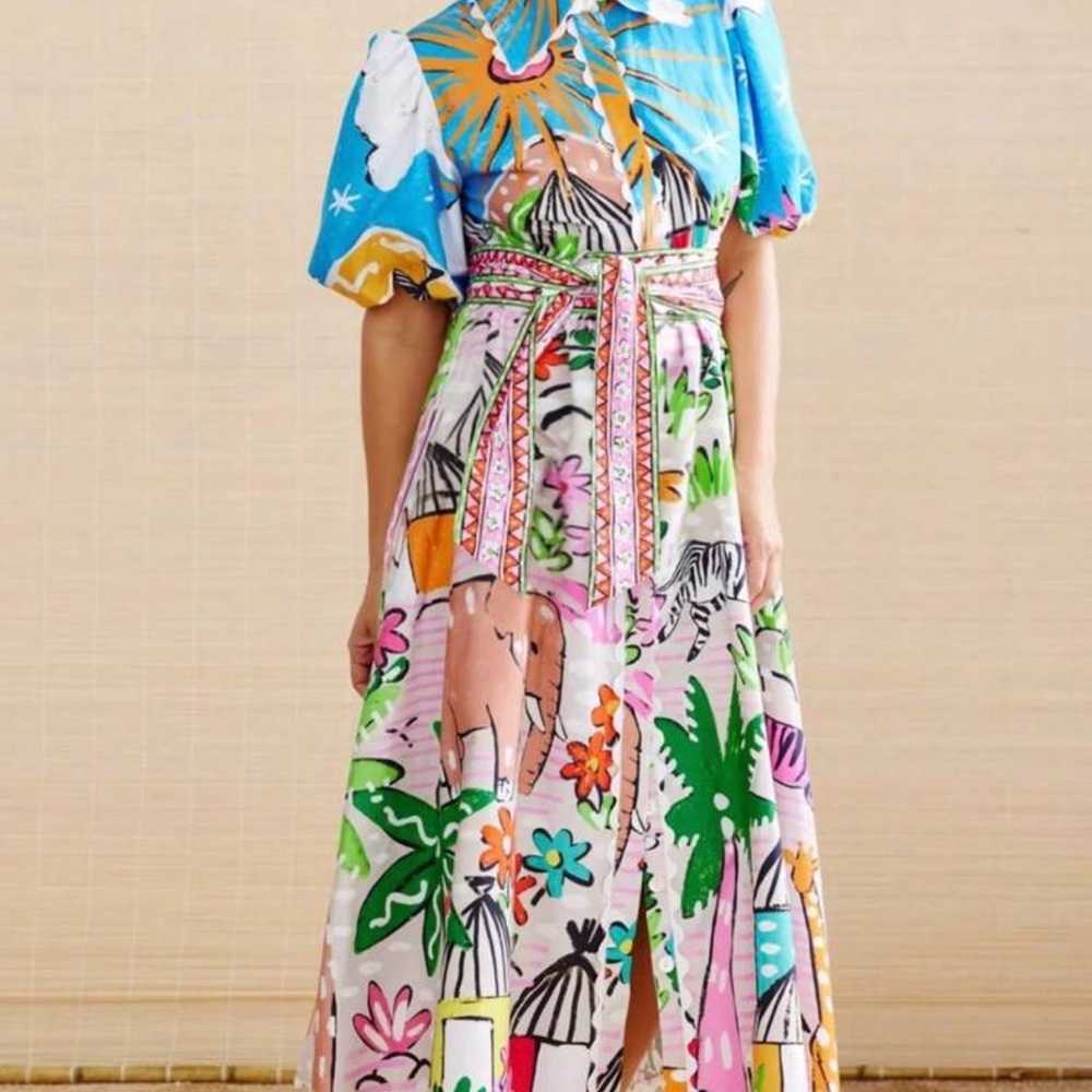 SOLD


SHEIN Multicolor Graphic Maxi Dress